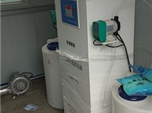 常德漢壽株木山衛生院一體化污水處理設備安裝完成